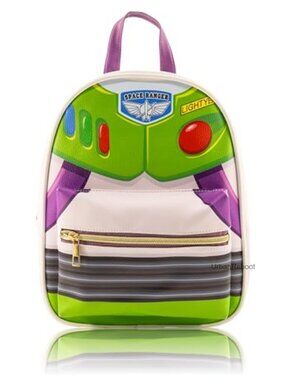 Buzz Lightyear Mini Backpack Purse Faux Leather Small Daypack for Kids
